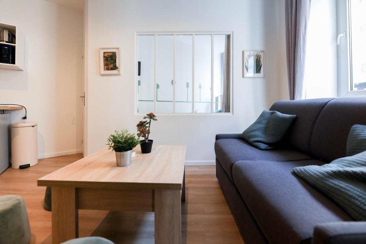 Green Apartment Near Montmartre And Opera Paris Luaran gambar