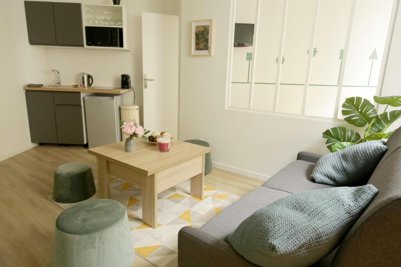Green Apartment Near Montmartre And Opera Paris Luaran gambar