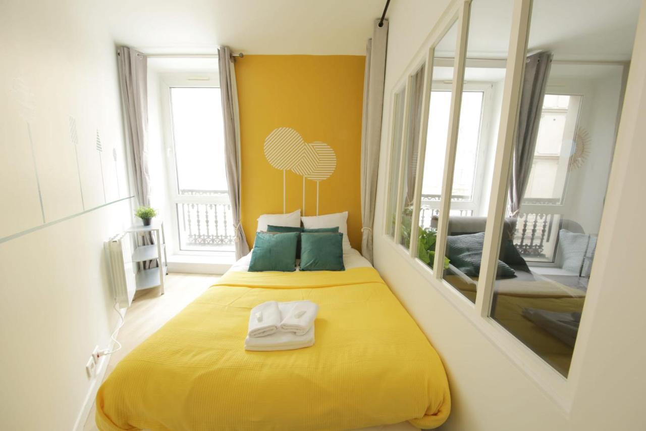 Green Apartment Near Montmartre And Opera Paris Luaran gambar