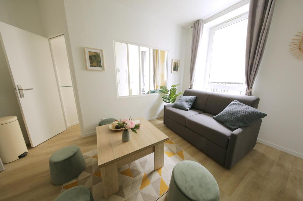 Green Apartment Near Montmartre And Opera Paris Luaran gambar